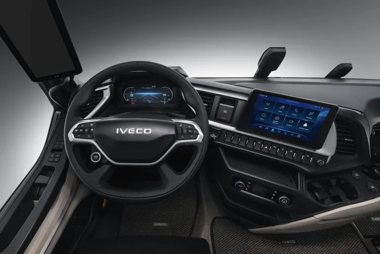 Dashboard van de IVECO X-Way