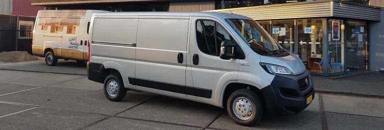 Fiat Ducato L2H1 voor Kunstuitleen Hellevoetsluis