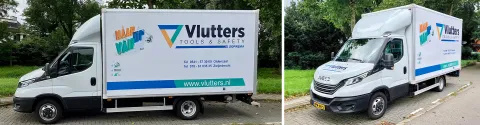 IVECO Daily 35C16 afgeleverd aan Vlutters Tools & Safety
