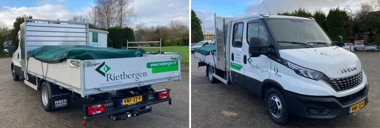 Rietbergen Hoveniers kiest opnieuw voor een IVECO Daily