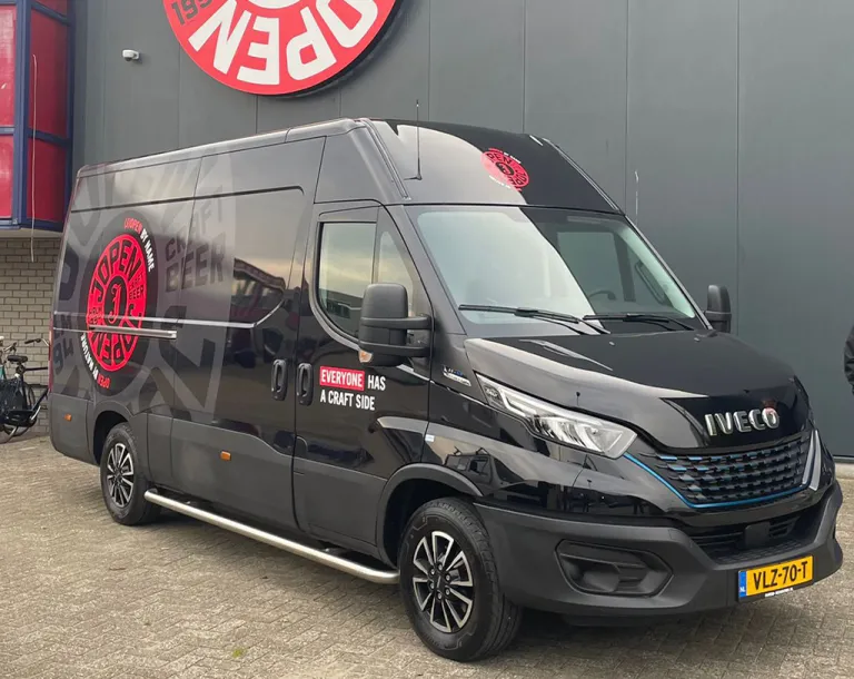 IVECO Daily op CNG voor Jopen uit Haarlem