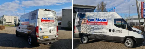 Mooie IVECO Daily voor Van Mook Badkamers en Keukens