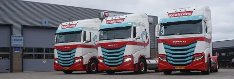Koeltrans groeit en verduurzaamt met IVECO S-WAY NP’s op LNG