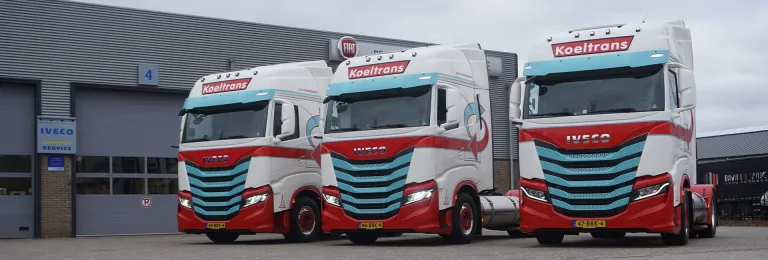 Koeltrans groeit en verduurzaamt met IVECO S-WAY NP’s op LNG