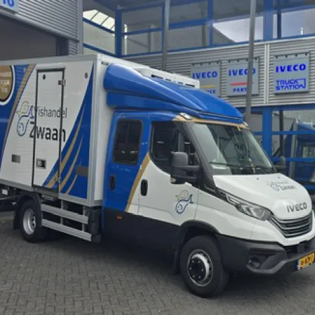 Vishandel de Zwaan kiest opnieuw voor IVECO