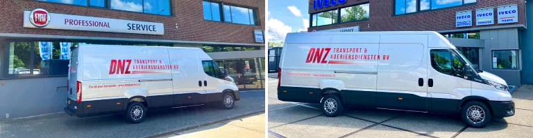 Tweede IVECO Daily afgeleverd aan DNZ Transport & Koeriersdiensten B.V.