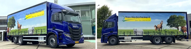 Nieuwe IVECO S-Way 6×2 bakwagen voor Vos Nederhemert