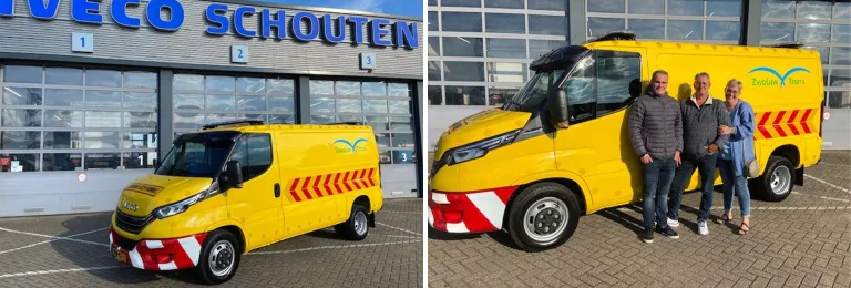 Zwaluw-Trans v.o.f. neemt de IVECO Daily in gebruik