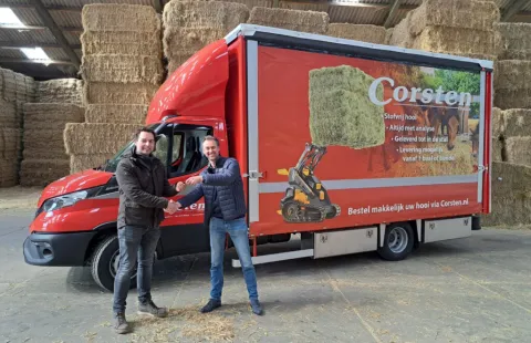Corsten Fourage breidt wagenpark uit met een nieuwe IVECO Daily