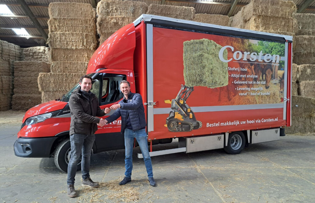 Corsten Fourage breidt wagenpark uit met een nieuwe IVECO Daily