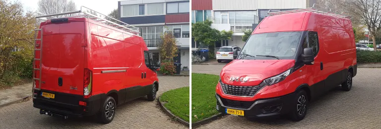 Installatiebedrijf Jan van der Linde neemt nieuwe IVECO Daily in gebruik