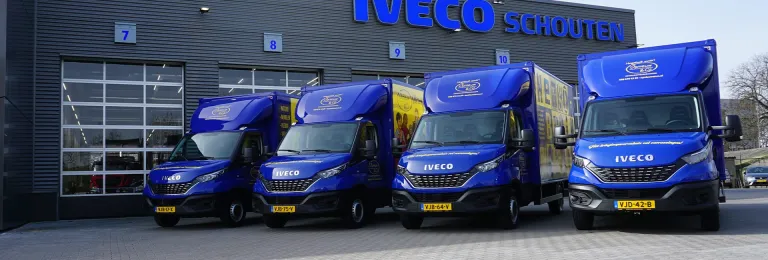 Opnieuw & Co kiest met 4 IVECO Daily’s voor bedrijfszekerheid