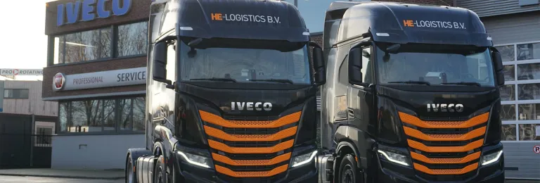 Twee IVECO S-WAY’s voor loyaal HE-Logistics