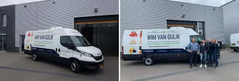 Wim van Gulik neemt Daily nr. 3 in gebruik