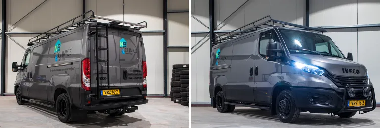 NB TECHNICS neemt erg dikke IVECO Daily in gebruik