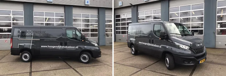 IVECO Daily voor R. Hoogendijk Stukadoor