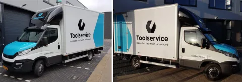 IVECO Daily bakwagen voor Toolservice