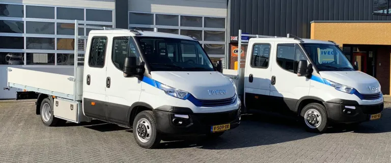 Twee IVECO Daily’s voor Epic Shelter