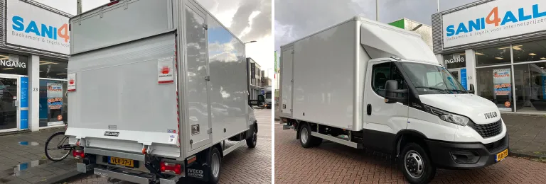Nieuwe IVECO Daily bakwagen voor Sani4All Amsterdam