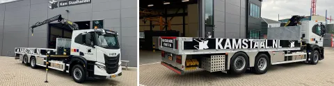 IVECO X-WAY afgeleverd aan Kam Staalhandel in Dordrecht