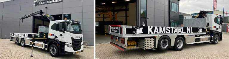 IVECO X-WAY afgeleverd aan Kam Staalhandel in Dordrecht