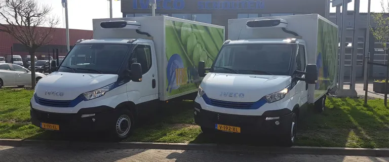 Twee Daily koelwagens voor Vers Select