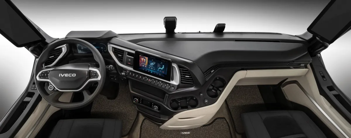 Cockpit van de IVECO X-Way