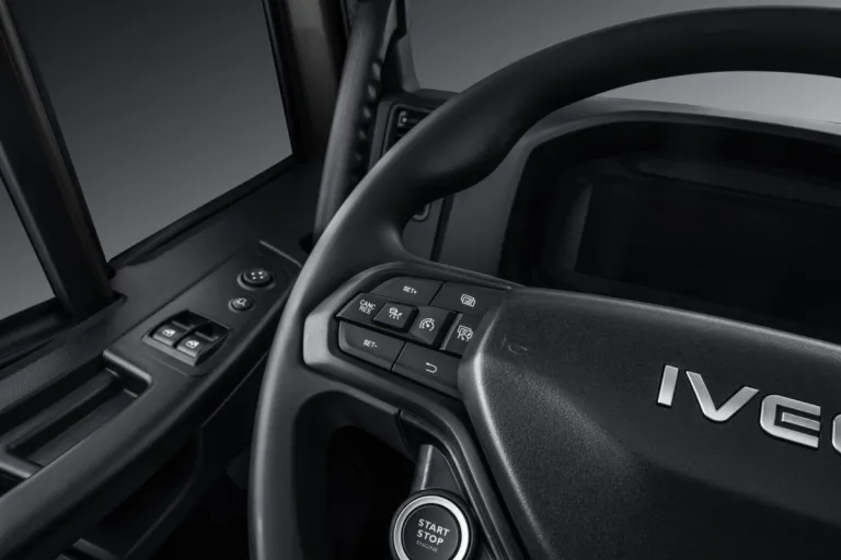 Stuurdetail van de IVECO Eurocargo