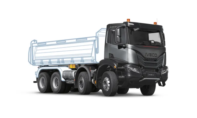 IVECO X-Way kipperconfiguratie (studio)