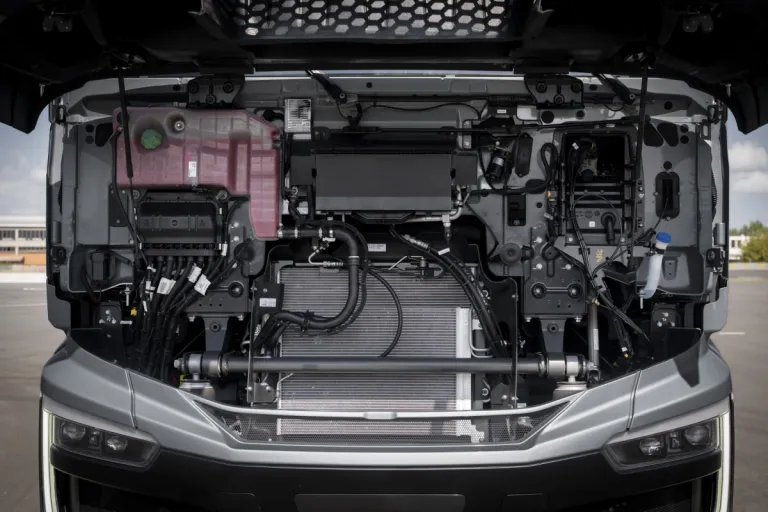 Techniek achter de cabine van de IVECO S-eWay