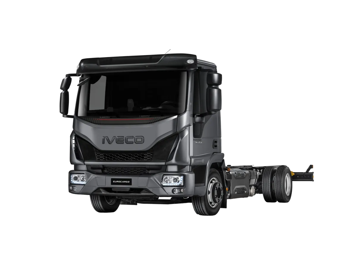 IVECO Eurocargo chassis-cabine zonder opbouw, schuin vooraanzicht
