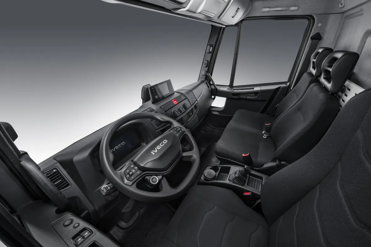 Cockpit van de IVECO Eurocargo