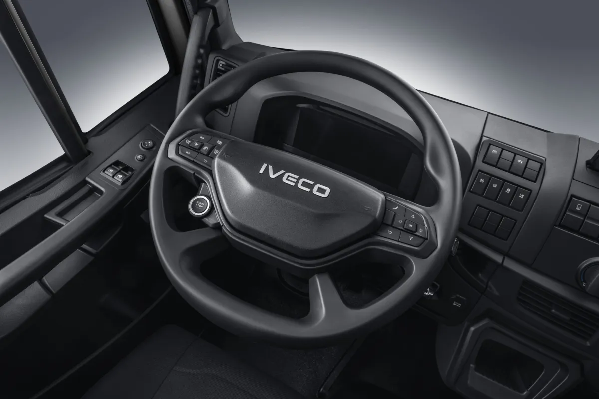 Stuur van de IVECO Eurocargo