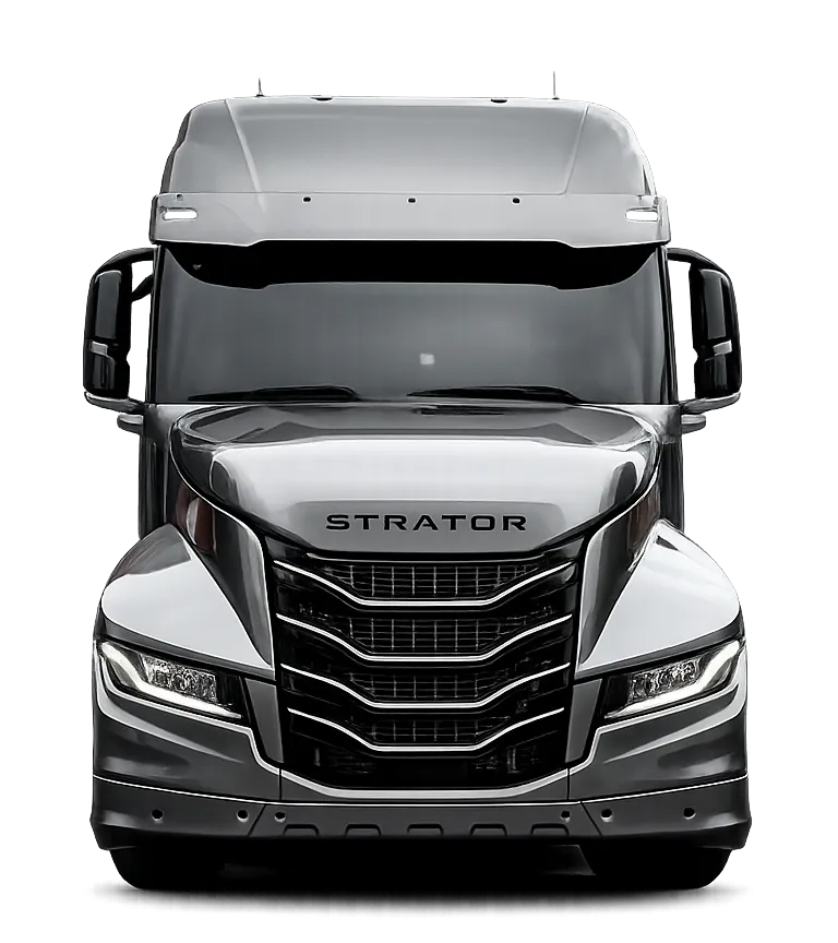 IVECO Strator langeafstandstrekker, vooraanzicht