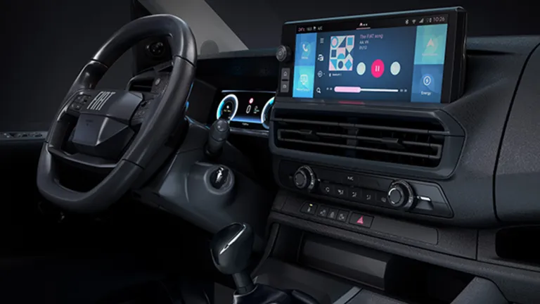 Fiat Scudo, cockpit en Moduwork-systeem