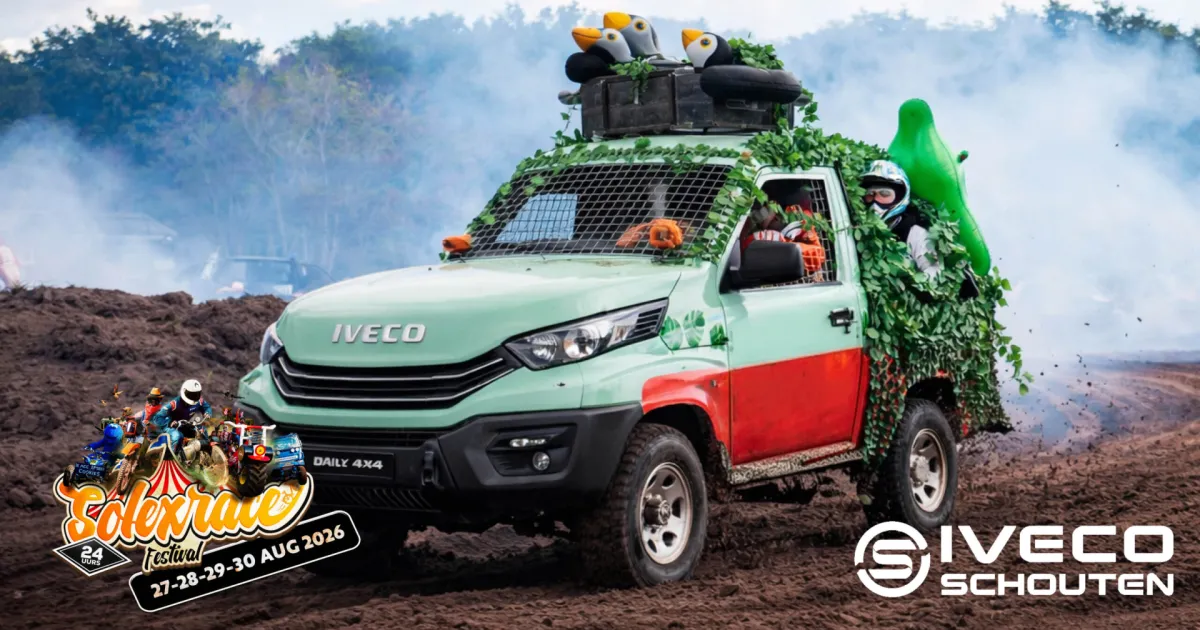 IVECO Schouten geeft als trotse partner laatste startplek weg voor de Superhelden-klasse!