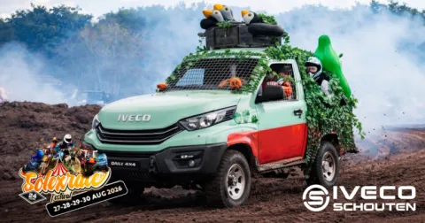 IVECO Schouten geeft als trotse partner laatste startplek weg voor de Superhelden-klasse!